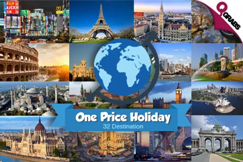 From QR1500 Per Person, Enjoy 3 Nights / 4 Days at Your Choice of  Destination with Breakfast, Transfers AND Sightseeing - Choose from 32 Amazing Destinations! (Up to QR8400 Value)